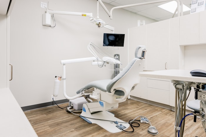 Modern dental clinic interior